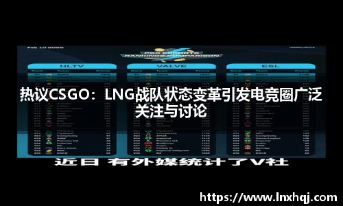 热议CSGO：LNG战队状态变革引发电竞圈广泛关注与讨论